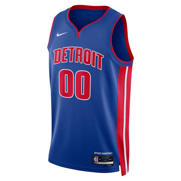 Teams Fans Shop Nike Unisex Detroit Pistons Swingman Custom Jersey Blue