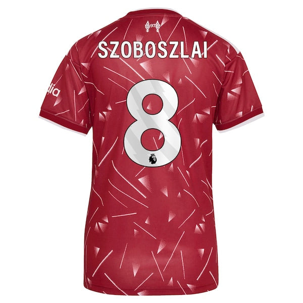 Official-Adidas Dominik Szoboszlai Liverpool 2026/27 Home Replica Women's Jersey Red
