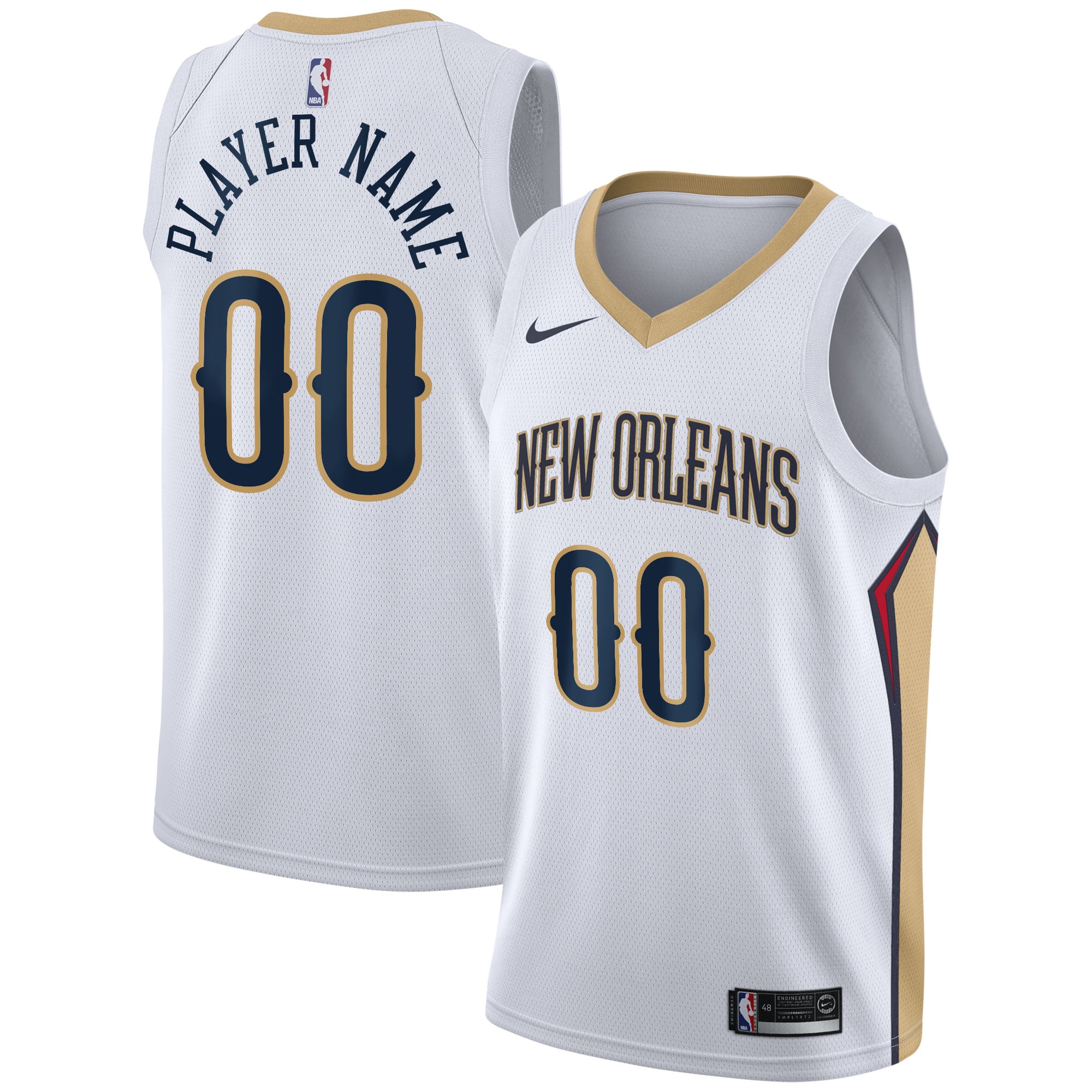 Teams Fans Shop Nike New Orleans Pelicans Association Swingman Jersey