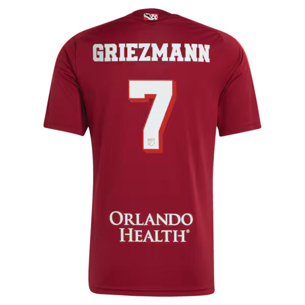 Antoine Griezmann Orlando City SC Official-Adidas 2026 Archive Replica Jersey - Red