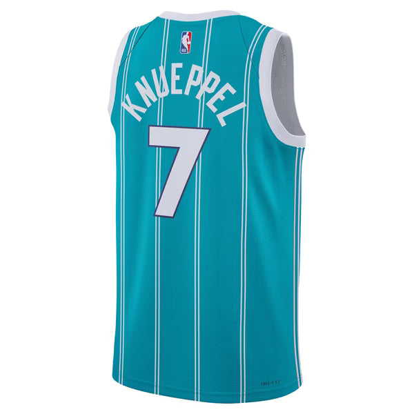 Teams Fans Shop Unisex Jordan Brand Hornets Swingman Icon Jersey Teal
