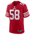 Jarrett Patterson San Francisco 49ers Official-Nike Team Game Jersey - Scarlet