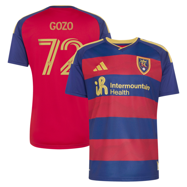 Zavier Gozo Real Salt Lake Official-Adidas 2026 The Switchback Replica Jersey – Red