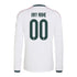 Real Madrid Official-Adidas 2026/27 Home Replica Custom Long Sleeve Jersey - White