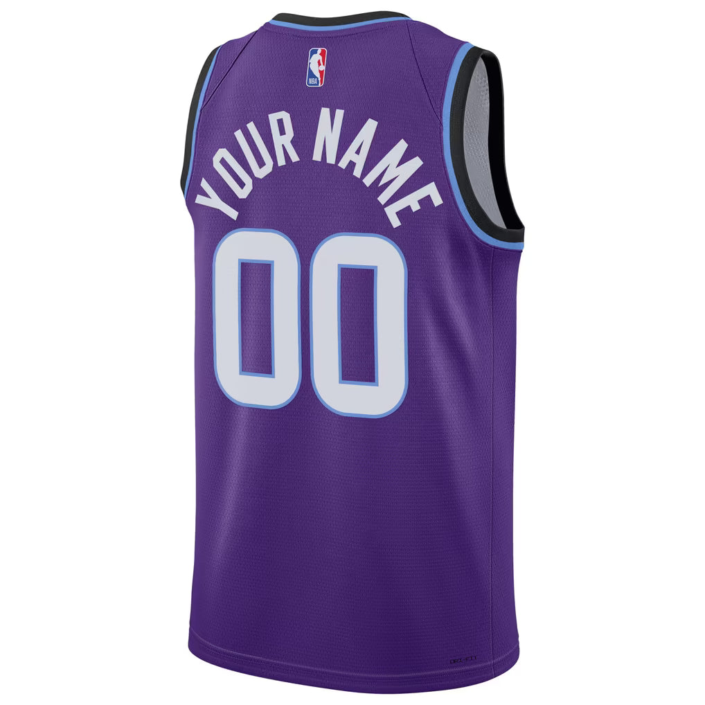 Teams Fans Shop Unisex Nike Utah Jazz Icon Swingman Custom Jersey Purple