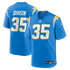 Amar Johnson Los Angeles Chargers Official-Nike Team Game Jersey - Powder Blue
