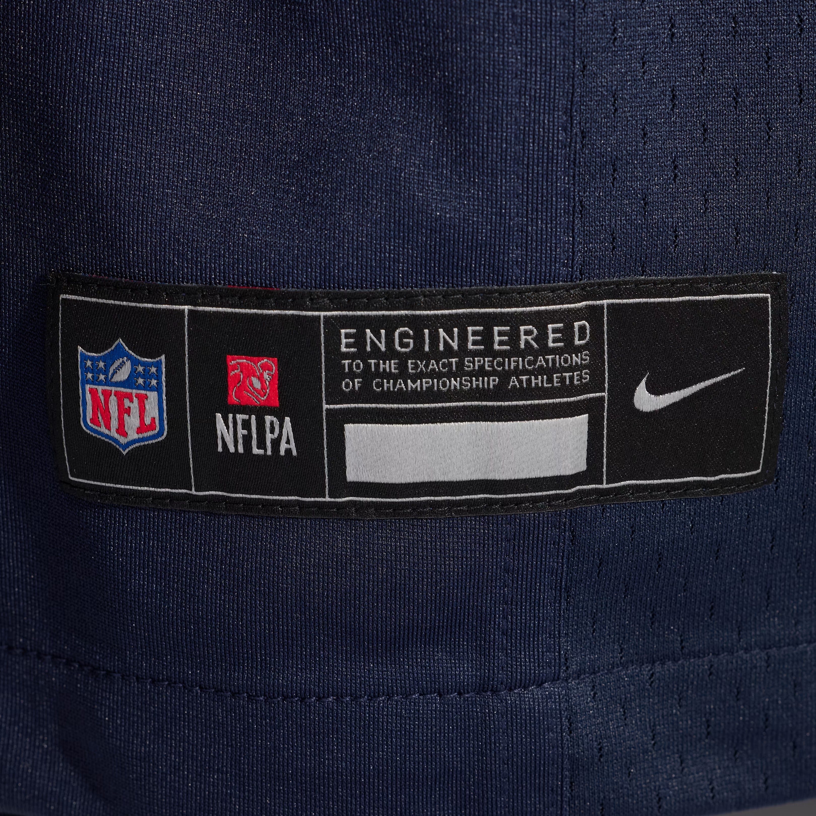 Keidron Smith Chicago Bears Official-Nike Team Game Jersey - Navy