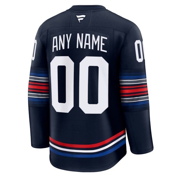 Teams Fans Shop Fanatics New York Rangers Alternate Custom Jersey