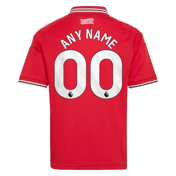 Official-Adidas Manchester United 2026/27 Home Replica Custom Jersey Red