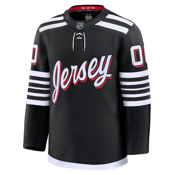 Teams Fans Shop New Jersey Devils Fanatics Alternate Premium Jersey - Black