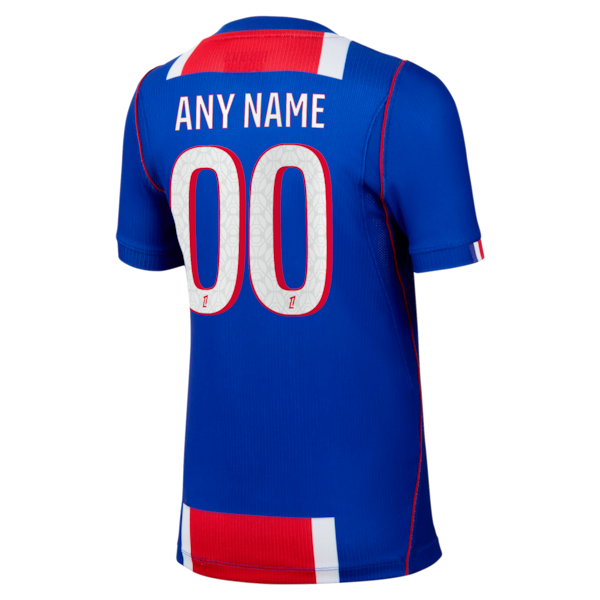 Official-nike Paris Saint-Germain 2026/27 Home Stadium Replica Custom Jersey Blue