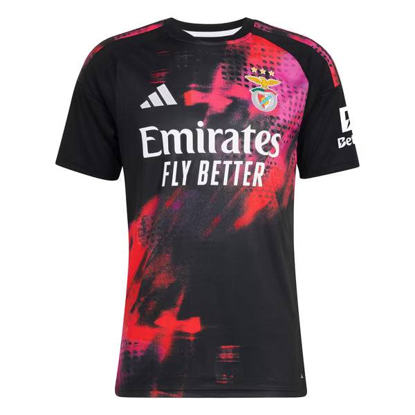 Benfica Official-Adidas 2026/27 Third Replica Jersey - Black
