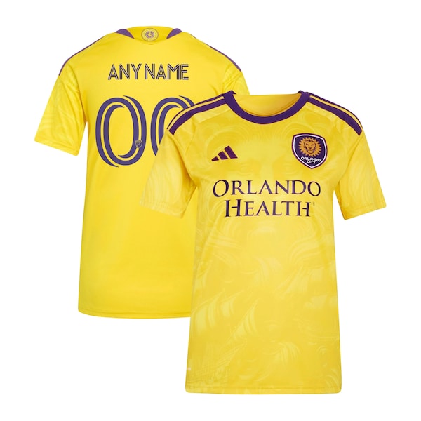 Official-Adidas Orlando City SC Women's 2026 Sunken Treasure Kit Replica Custom Jersey Gold