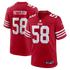Jarrett Patterson San Francisco 49ers Official-Nike Team Game Jersey - Scarlet