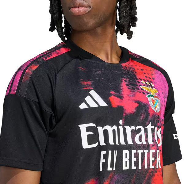 Benfica Official-Adidas 2026/27 Third Replica Jersey - Black