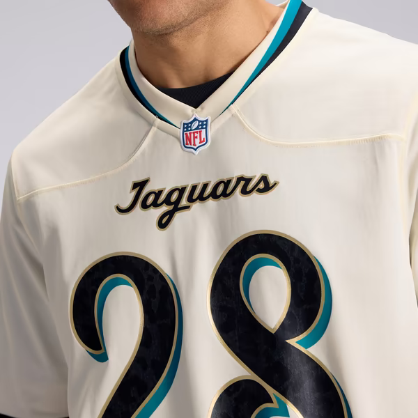 Fred Taylor Jacksonville Jaguars Official-Nike 2026 Rivalries Collection Game Jersey - Natural