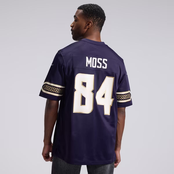 Randy Moss Minnesota Vikings Official-Nike 2026 Rivalries Collection Game Jersey - Purple