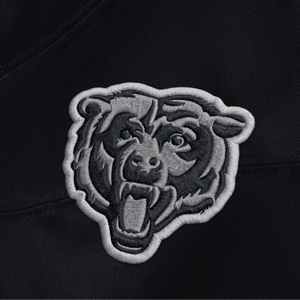 Caleb Williams Chicago Bears Official-Nike 2026 Salute to Service Stitched Limited Jersey - Black