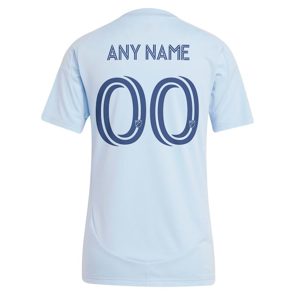 Official-Adidas Sporting Kansas City Women's 2025 One KC Replica Custom Jersey Light Blue