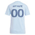 Official-Adidas Sporting Kansas City Women's 2025 One KC Replica Custom Jersey Light Blue