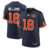 Caleb Williams Chicago Bears Official-Nike 2026 Rivalries Collection Game Jersey - Navy