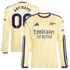 Arsenal Official-Adidas 2026/27 Third Replica Custom Long Sleeve Jersey - Yellow