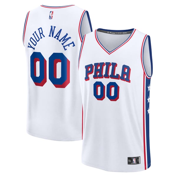 Teams Fans Shop Fanatics Philadelphia 76ers Fast Break Jersey