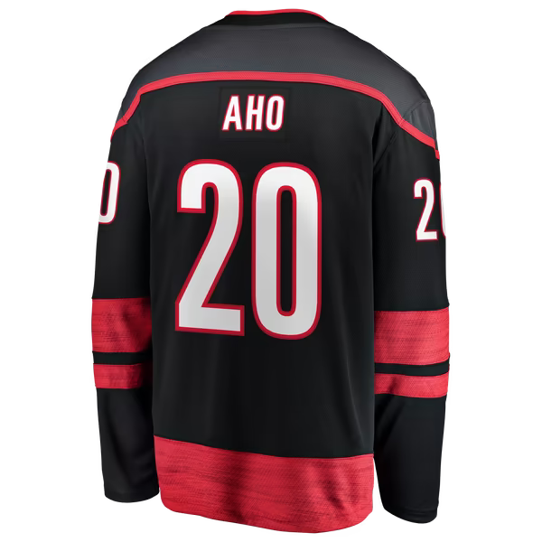 Teams Fans Shop Sebastian Aho Carolina Hurricanes Fanatics 2026 Stanley Cup Jersey