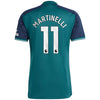 Gabriel Martinelli Arsenal adidas 2023/24 Third Player Jersey - Green