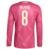 Federico Valverde Real Madrid Official-Adidas 2026/27 Third Replica Long Sleeve Jersey - Pink