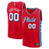 Teams Fans Shop Philadelphia 76ers Fanatics Fast Break Jersey - Red