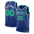 Teams Fans Shop Nike Unisex Minnesota Timberwolves Swingman Custom Jersey Blue