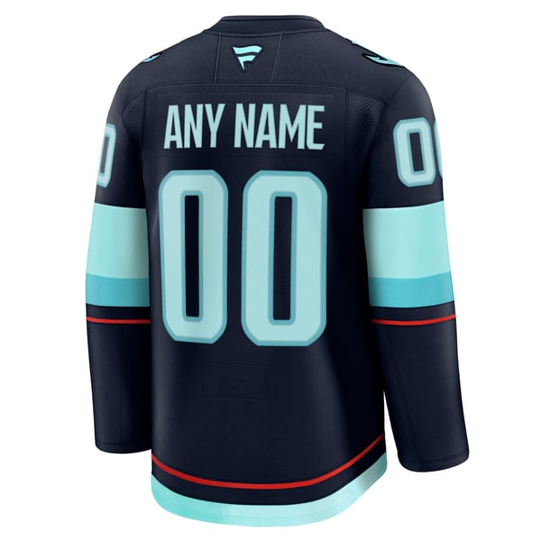 Teams Fans Shop Seattle Kraken Fanatics Home Premium Custom Jersey