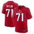 Jawaan Taylor Atlanta Falcons Official-Nike Team Game Jersey - Red