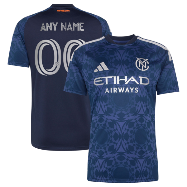 Official-Adidas Maximiliano Moralez New York City FC 2026 The All Nations Kit Replica Jersey Blue