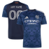 Official-Adidas Maximiliano Moralez New York City FC 2026 The All Nations Kit Replica Jersey Blue
