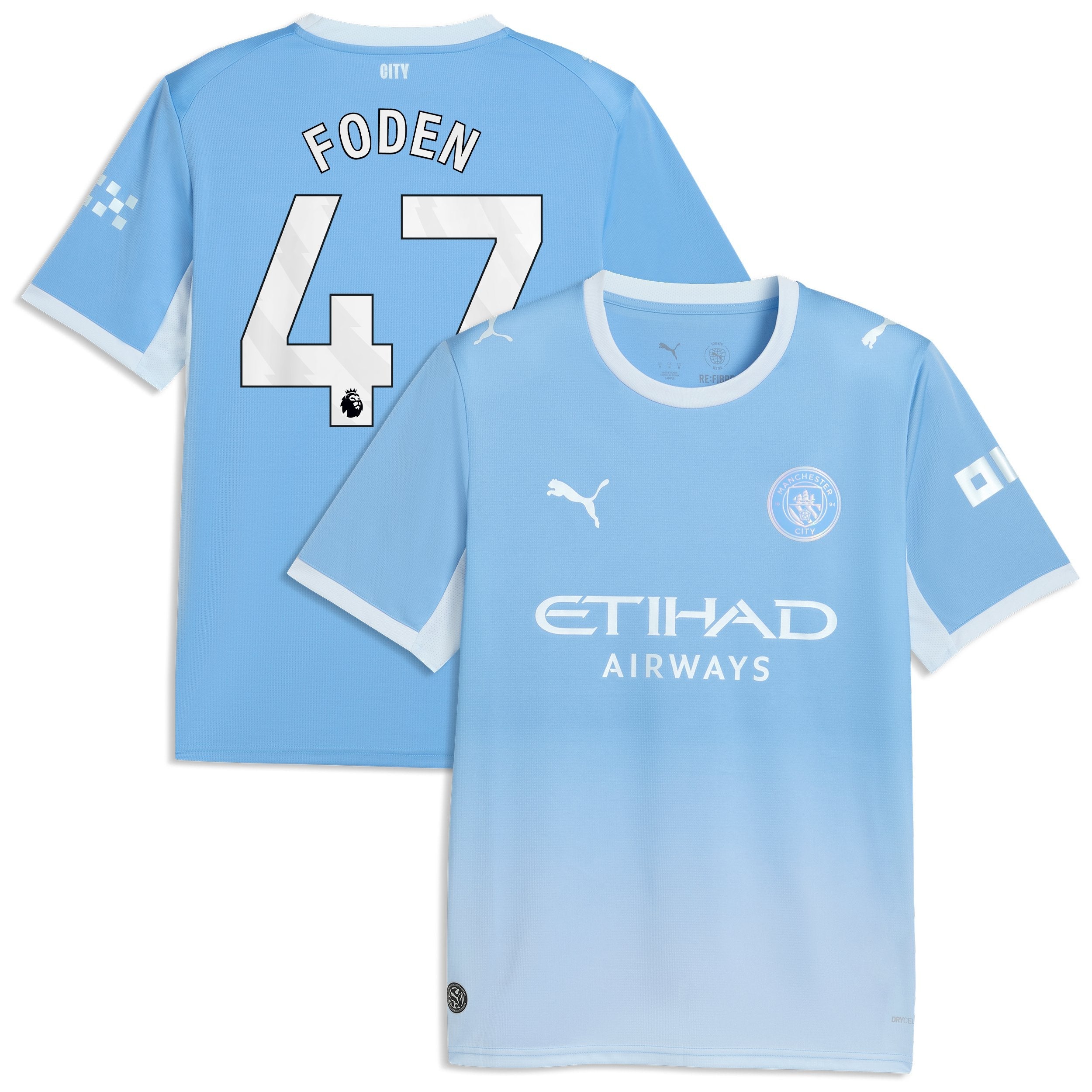 Phil Foden Manchester City Official-Puma 2026/27 Away Replica Jersey - Black