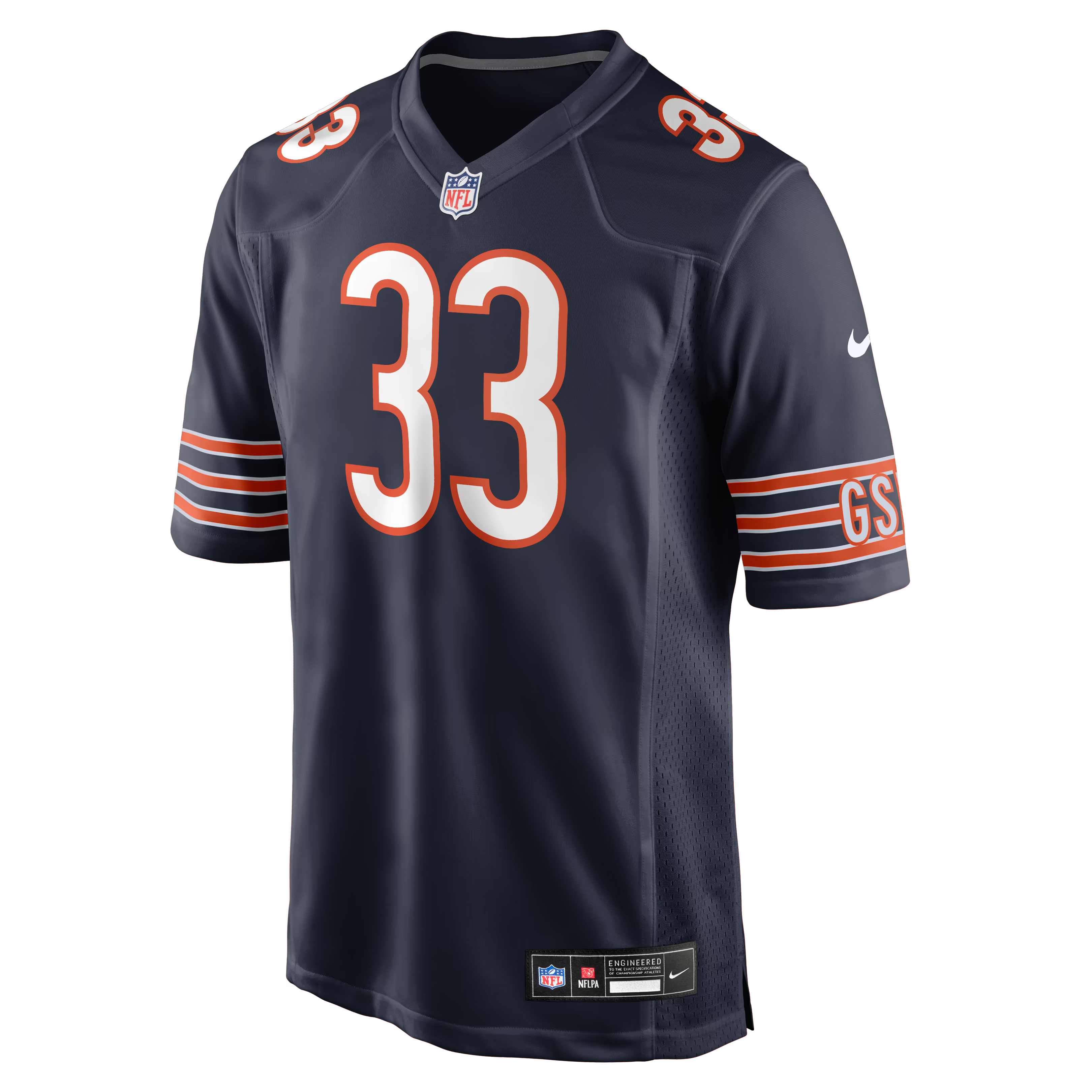 Keidron Smith Chicago Bears Official-Nike Team Game Jersey - Navy