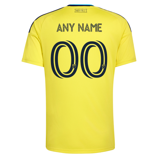 Official-Adidas Nashville SC 2026 The Reverb Kit Replica Custom Jersey Yellow
