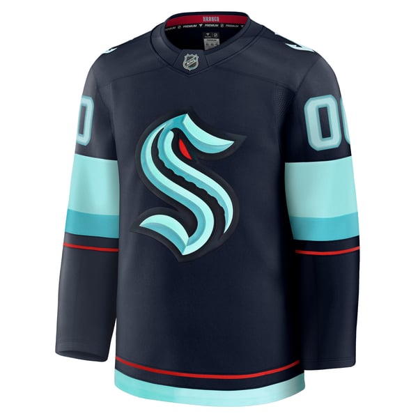 Teams Fans Shop Seattle Kraken Fanatics Home Premium Custom Jersey