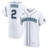 Cole Young Seattle Mariners Official-Nike Home 50th Season Authentic Jersey - White