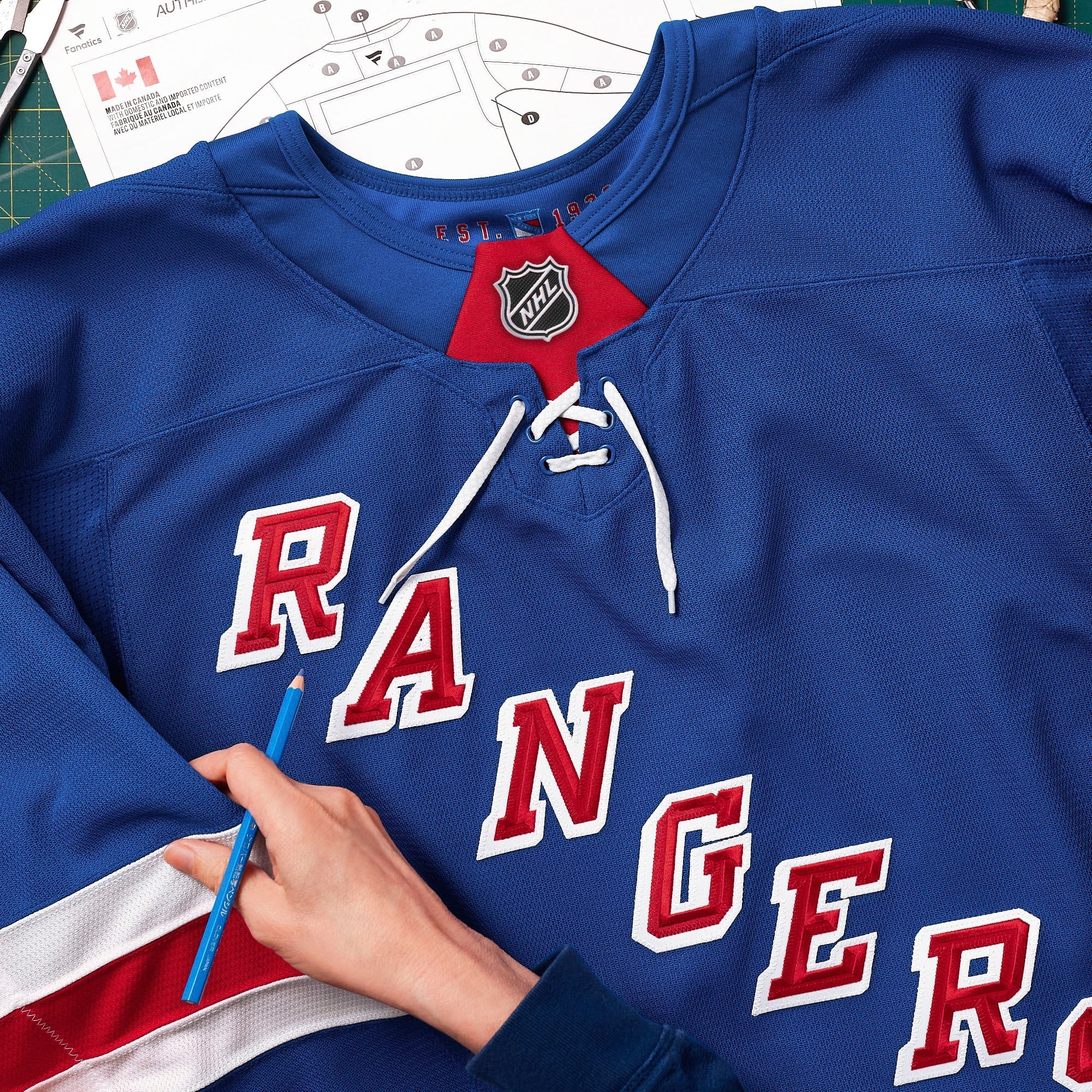Teams Fans Shop New York Rangers Fanatics Authentic Pro Custom Jersey