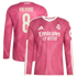 Federico Valverde Real Madrid Official-Adidas 2026/27 Third Replica Long Sleeve Jersey - Pink