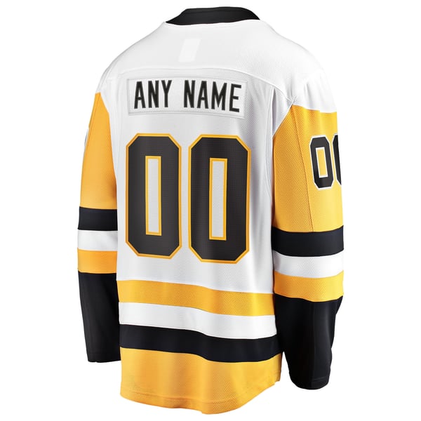 Teams Fans Shop Fanatics Pittsburgh Penguins Away Breakaway Jersey - White