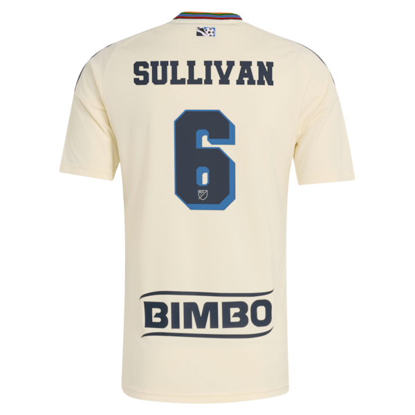 Cavan Sullivan Philadelphia Union Official-Adidas 2026 Archive Replica Jersey - Tan