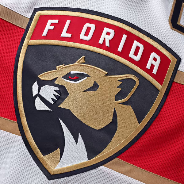 Teams Fans Shop Florida Panthers Fanatics Away Premium Custom Jersey - White