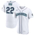 Bryan Woo Seattle Mariners Official-Nike Home 50th Season Authentic Jersey - White