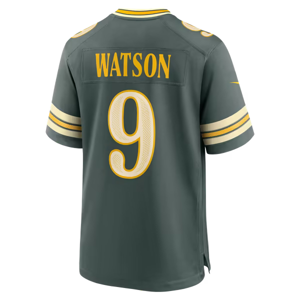 Christian Watson Green Bay Packers Official-Nike 2026 Rivalries Collection Game Jersey - Green