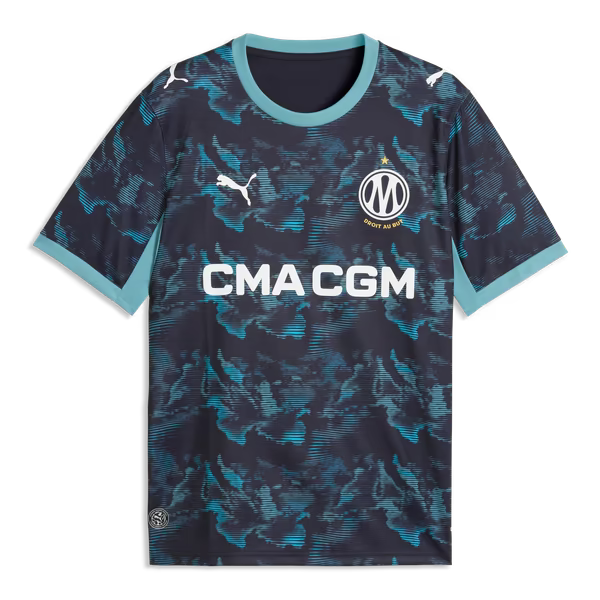 Olympique Marseille Official-Puma 2026/27 Away Replica Jersey - Navy