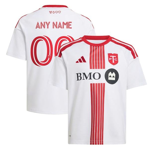 Official-Adidas Toronto FC Youth 2026 Winter Kit Replica Custom Jersey White